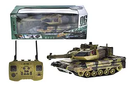 Игрушечный танк на радиоуправлении Assault Tank 06 аккумуляторный 680-6, в коробке р.39х15х16см