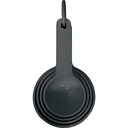 Набір мірних ложок KitchenAid Coreline сірий 4 шт. (KQG058OHCGG) - мініатюра 2