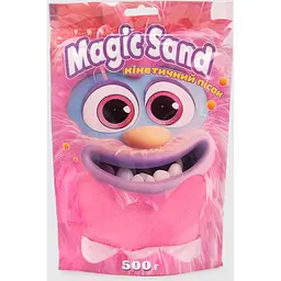 Кінетичний пісок Magic sand в пакеті STRATEG 39403-8 Рожевий (4823113865214) shop (4823113865214)