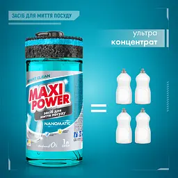 Засіб для миття посуду Maxi Power Nanomatic 1 л - мініатюра 3