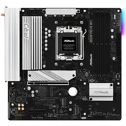 ASRock B850M PRO RS WIFI (AM5/B850, 4*DDR5, PCIex16, HDMI/DP, 4xSATAІІІ,3xM.2, 2.5GLan, mATX) - мініатюра 6