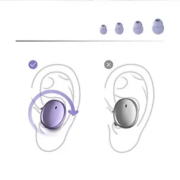 Бездротові навушники TWS Baseus Bowie E2 NGTW090002 White - мініатюра 5