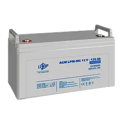 Акумулятор мультигелевий LPM-MG 12V - 120 Ah - мініатюра 4