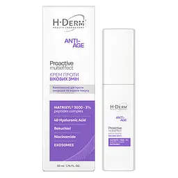 Крем Health Derm Laboratory проти вікових змін Proactive multieffect із серії ANTI-AGE 50 мл