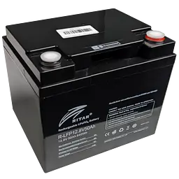 Акумулятор Ritar LiFePO4 12,8V 50Ah 640Wh BMS25 4S bluetooth