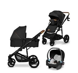 Коляска Lionelo 3 в 1 Mari Tour Black Onyx, чорна (LO-MARI TOUR 3IN1 BLACK ONYX) - мініатюра 12