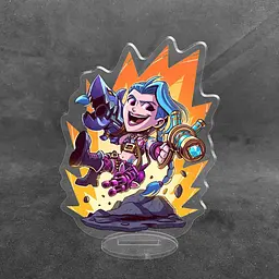 Акрилова колекційна фігурка Чемпіон League of Legends Джинкс 10 см - мініатюра 2