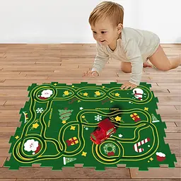 Розвиваюча іграшка-пазл Epik SHT XDL588-19 Merry Christmas 13 pcs Green - мініатюра 3