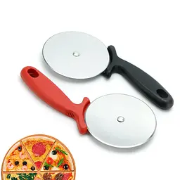 Ніж колесо для піци роликовий 20 см, Kitchen Master Зелений 84277 - мініатюра 6