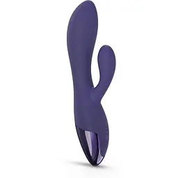 Вібратор-кролик Love To Love Funky Bunny Midnight Indigo: Грайлива подвійна стимуляція Індіго