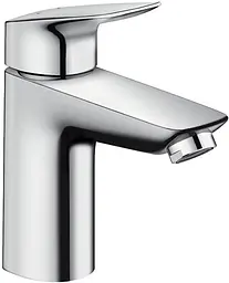 Змішувач для умивальника Hansgrohe Logis 100 EcoSmart 71100000 Хром