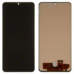 Дисплей Samsung A225 Galaxy A22, чорний, Best , без рамки, , (TFT)