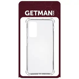 TPU чехол Getman Ease logo усиленные углы для Samsung Galaxy S20 FE Бесцветный (прозрачный) - миниатюра 2