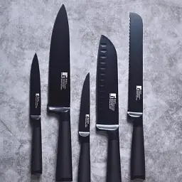 Ніж для чищення овочів Bergner Blackblade 8.75 см (BG-8771) - мініатюра 2