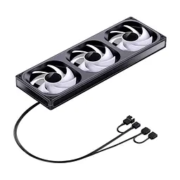 Кулер до корпусу JONSBO ZB-360BR Black - мініатюра 2