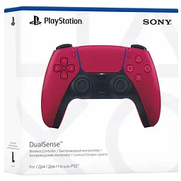 Геймпад Sony Playstation DualSense Bluetooth PS5 Cosmic Red (1000050249) - мініатюра 6