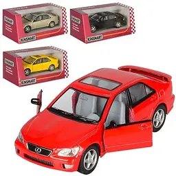 Машинка металева інертна KINSMART із гумовими колесами KT5046W