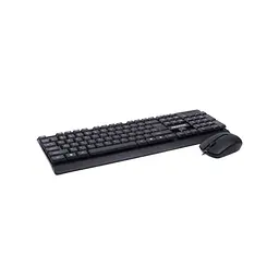 Комплект Maxxter KMS-CM-01-UA USB Black (KMS-CM-01-UA) - мініатюра 2