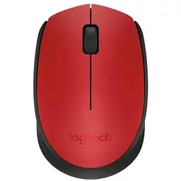 Миша бездротова Logitech M171 Red/чорний USB (2.4 GHz) 1000 dpi 3 кнопки 1xAA (910-004641)