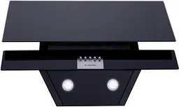 Витяжка Minola HDN 6212 BL/INOX 700 LED похила - мініатюра 5