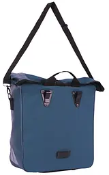 Велосипедна сумка на багажник з дощовиком 25L Bikemate 804019-1 Синя - мініатюра 2