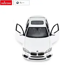 Машинка колекційна металева BMW X6M Rastar 56600 1:24 білий - мініатюра 3