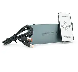 HDMI світч VEGGIEG VHD11 Switch HDMI 5x1, HDTV 2.0 4K - мініатюра 3