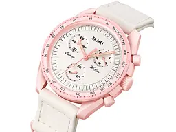 Жіночий наручний годинник 1982PK Pink Skmei acs0030438 - мініатюра 3