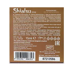 Жіночі феромонні парфуми Shiatsu Lime, 15 мл HOT 3-67145 103555 - мініатюра 3