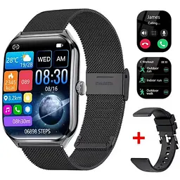 Смарт-годинник Lemfo FitCloudPro MT61s AMOLED Black (FCP000MT61SB) - мініатюра 6