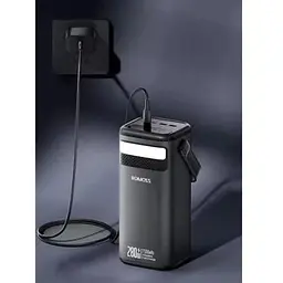 Акумулятор портативний Romoss зовнішній 280 ВТ - Romoss 75000mAh PMT75 280W (PMT75-1E2-2113H) - мініатюра 7