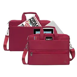 Сумка для ноутбука Rivacase 15.6" 8630 Red (8630Red) - мініатюра 3