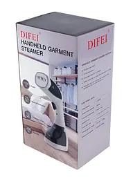 Відпарювач для одягу ручний 1100 Вт, парова праска Difei Handheld Garment Steamer DF-019A - мініатюра 6
