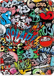Чохол-книжка BeCover Smart Case для Apple iPad Pro 11 M4 2024 Graffiti (711637) - мініатюра 3