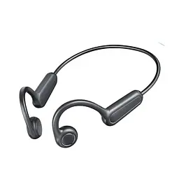 Кісткові навушники Langsdom BE-13 Pro Спортивні Bluetooth 5.4 навушники з кістковою провідністю Чорний