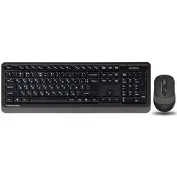 Комплект клавіатура + миша A4Tech Fstyler FG1010 Black/Grey
