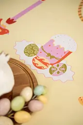 Скатертина «Великодній кошик» жовта 130х170 - мініатюра 11