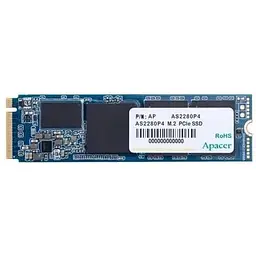 Твердотільний накопичувач SSD 512Gb, AS2280P4, PCI-E 3.0 x4, M.2 2280, 3D TLC, 2100/1500 МБ/с Apacer teh0019833