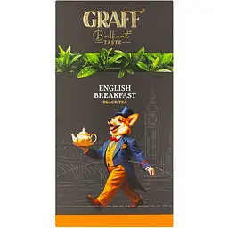 Чай чорний байховий Graff English Breakfast 40 г (20 шт. х 2 г) - мініатюра 4