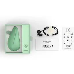 Вакуумний стимулятор Womanizer Liberty 2 Sage - мініатюра 7