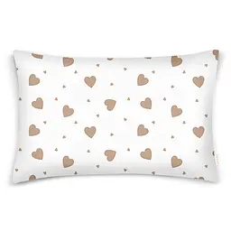 Наволочка на подушку 70х70 BEIGE HEARTS COSAS (4822052397831)