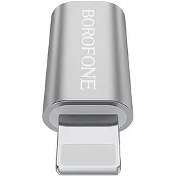 Перехідник Borofone BV5 adapter Micro-USB to Lightning converter OTG support - мініатюра 4