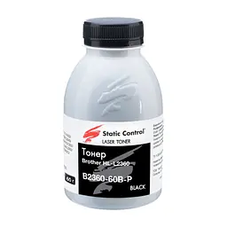 Тонер Brother HL-L2360 60г фасовка Static Control (B2360-60B-P)