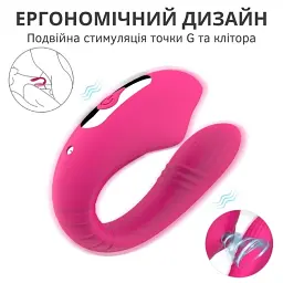 Вібратор вакуумний I'MCUM Vacuum Rose Pleasure Рожевий (IM-ZDB232) - мініатюра 6
