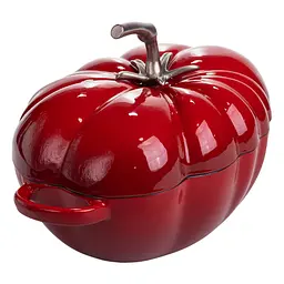 Каструля чавунна емальована Iron Tomato 2,5 л, червоний Yongkang HP-FLG-20 RED - мініатюра 4