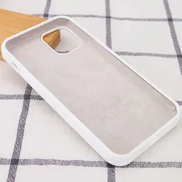 Чохол Silicone Case для Apple iPhone 15 Plus White AA [92776] - мініатюра 3