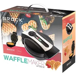 Вафельниця Brock WM 3002 BK  - мініатюра 3