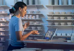 Ноутбук HP Probook 4-G1a 16" WUXGA IPS AMD R3-210 24GB F1024GB UMA DOS сріблястий - мініатюра 8