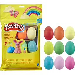 Набір маси для ліплення Hasbro Play-Doh Пасхальний набір 9 яєць (G0391) - мініатюра 2