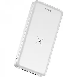 Портативна батарея Powerbank Baseus M36 Wireless Charger 10000 mAh PPALL-M3602 White - мініатюра 4